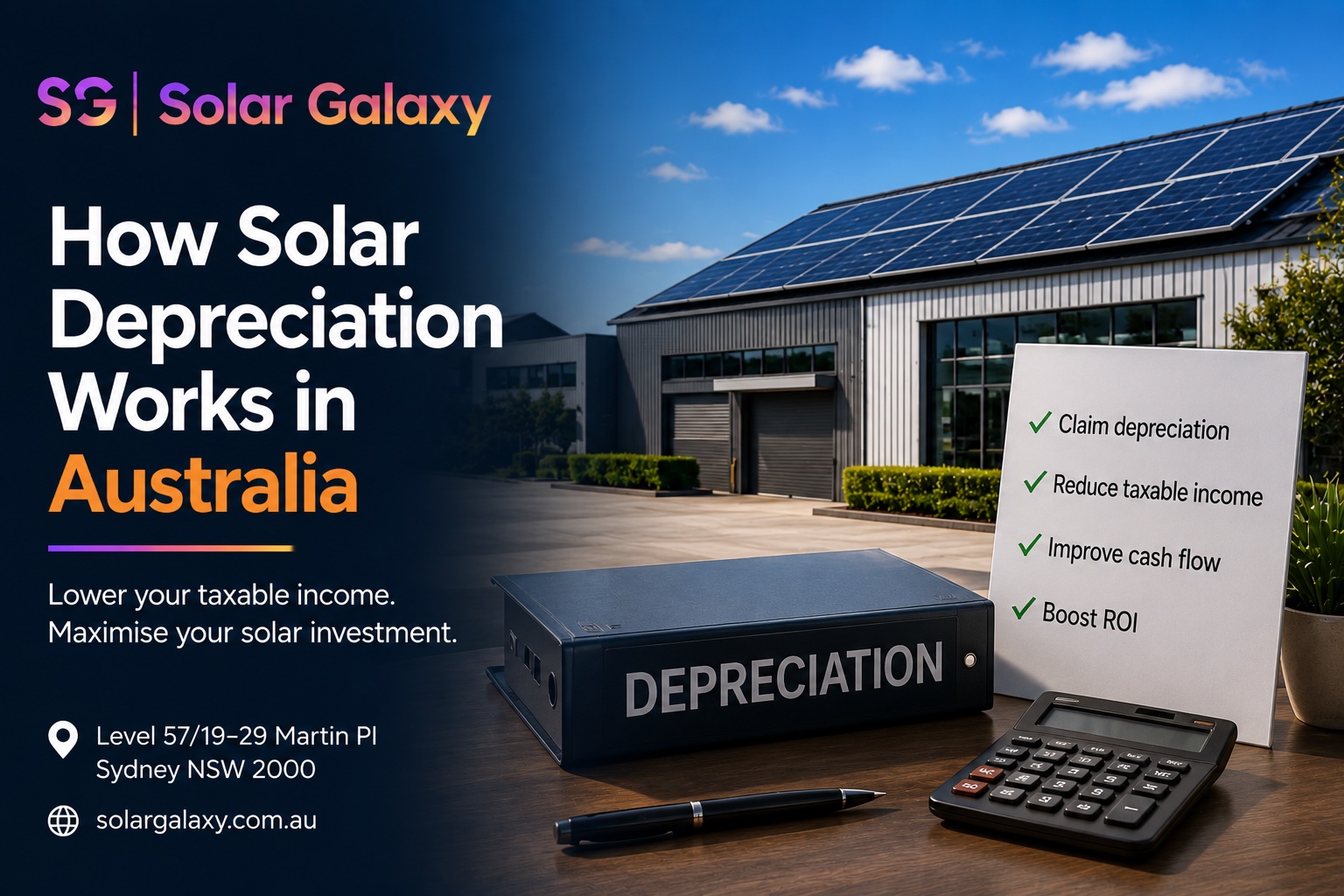 How Solar Depreciation Works in Australia