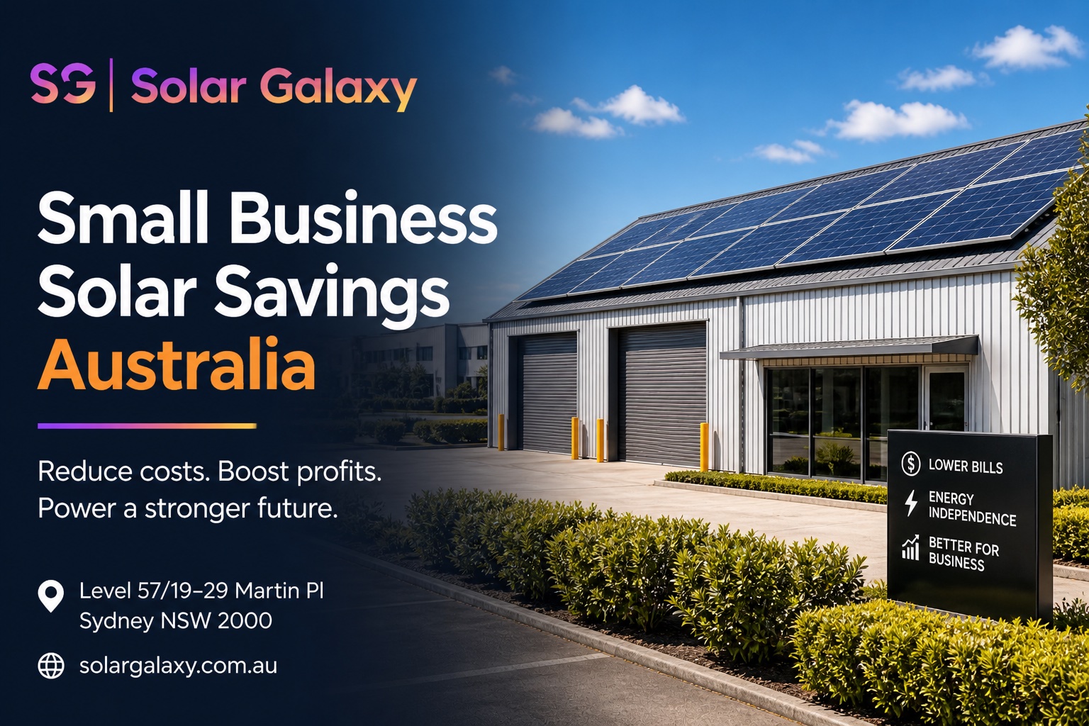 Small Business Solar Savings Australia